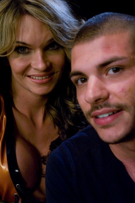 TS Seduction featuring MrsKellyPierce, Tristan Mathews Hot Images